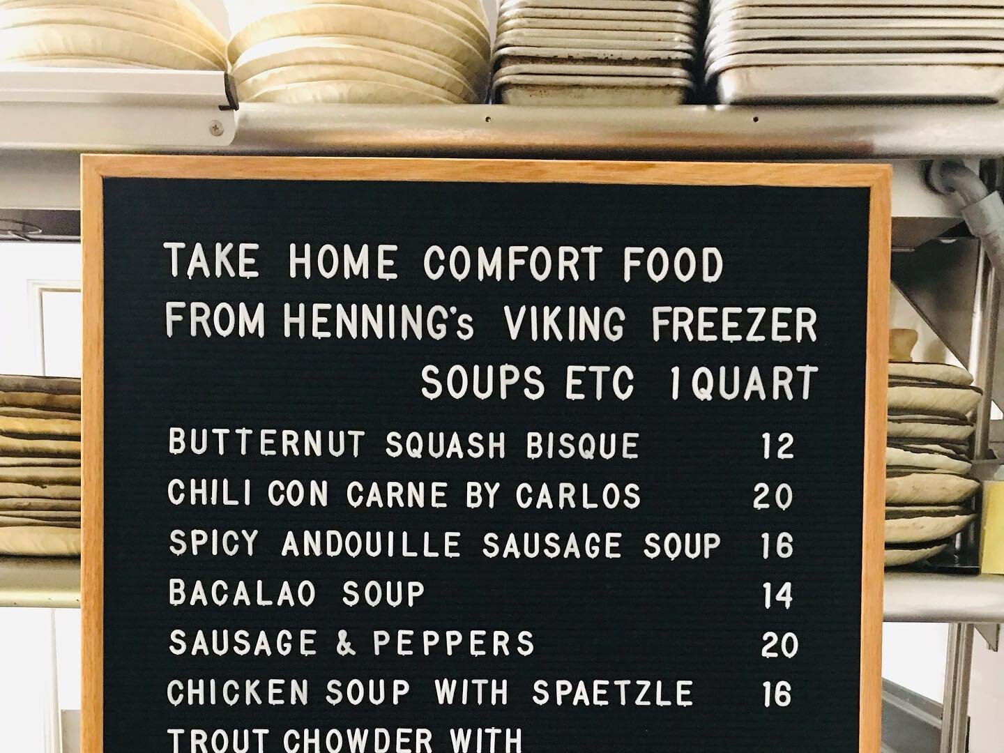 Take-Home Comfort Food